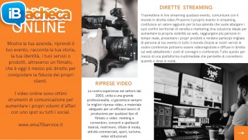 Immagine 1 - Diretta streaming