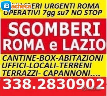 Immagine 1 - Roma sgomberi gratis