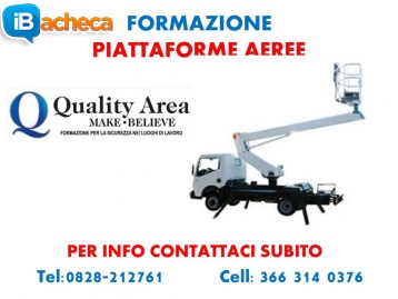 Immagine 1 - Corso piattaforme aeree