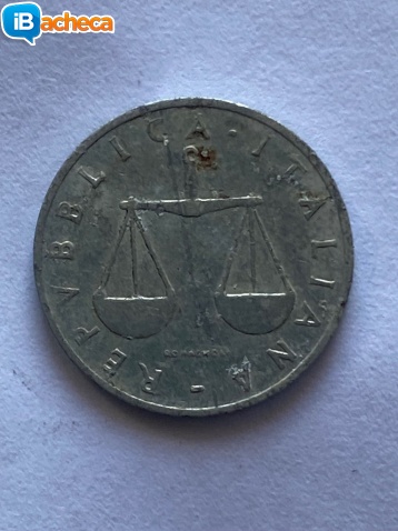 Immagine 2 - Moneta da 1 Lira del 1954