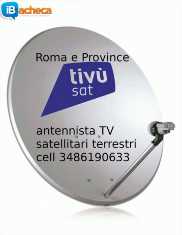 Immagine 1 - Roma antennista tv