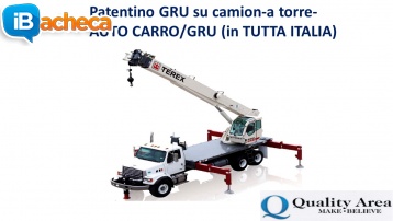 Immagine 1 - Patentino Gru