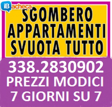 Immagine 1 - Roma Sgomberi Gratis 7gg