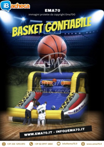Immagine 1 - Basket gonfiabile