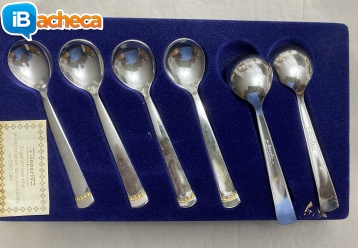 Immagine 3 - Cucchiaini inox/oro