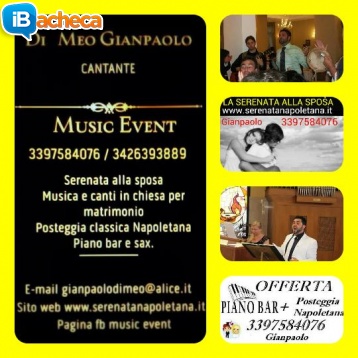 Immagine 2 - Serenata x sposa 2025