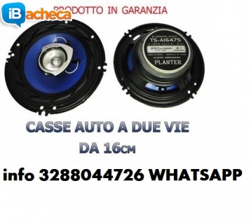 Immagine 1 - Kit coppia casse auto 250