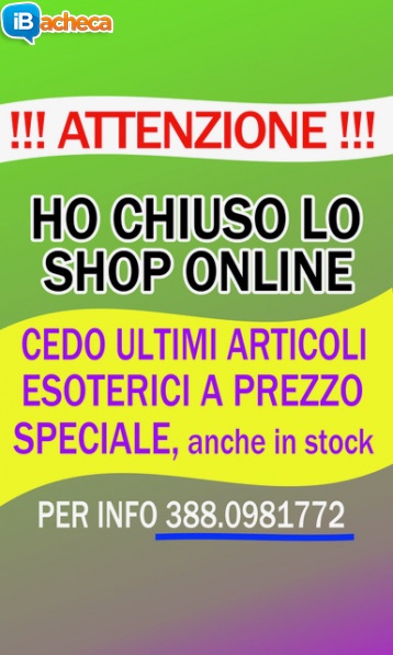 Immagine 1 - Shop online in vendita