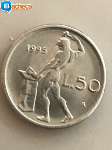 Immagine 1 - Moneta da 50 Lire piccola