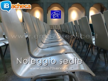 Immagine 1 - Noleggio sedie