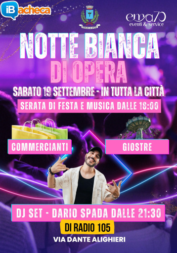 Immagine 1 - Notte Bianca di Opera