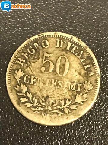 Immagine 1 - 50 centesimi del 1867