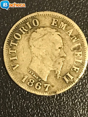 Immagine 2 - 50 centesimi del 1867