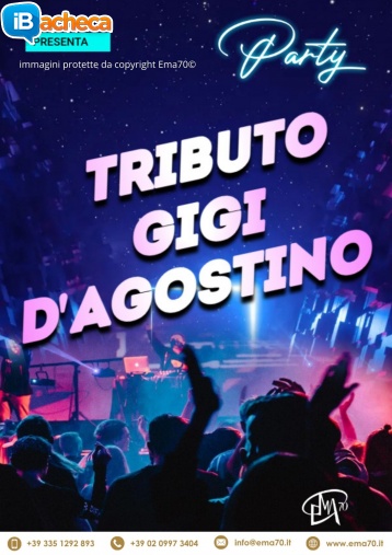 Immagine 1 - tributo Gigi D'Agostino