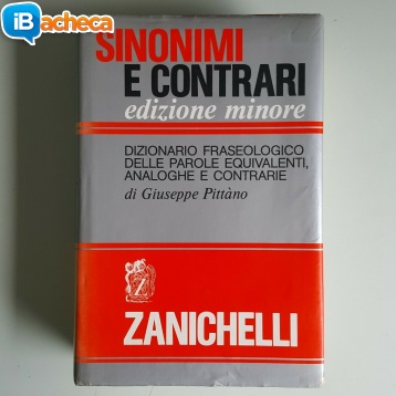 Immagine 1 - Dizionario Sinonimi/Contr