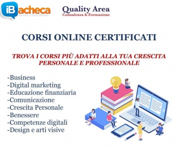 Immagine 1 - Corsi online certificati