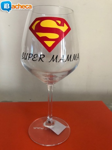 Immagine 1 - Calice vino Super Mamma