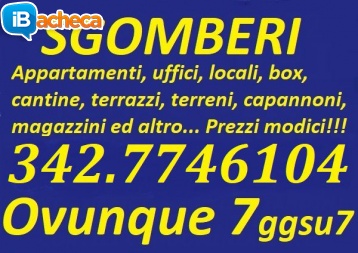 Immagine 1 - Roma sgomberi gratuiti